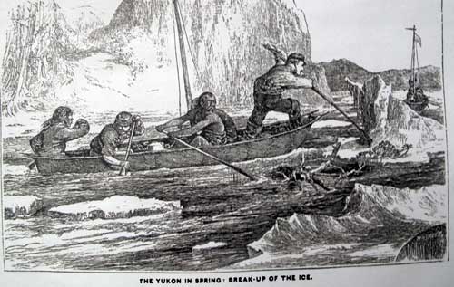 jpg A Frederick Whymper sketch of the breakup of Yukon River ice, spring 1867. 