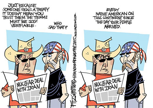 jpg Political Cartoon: Iran Treaty