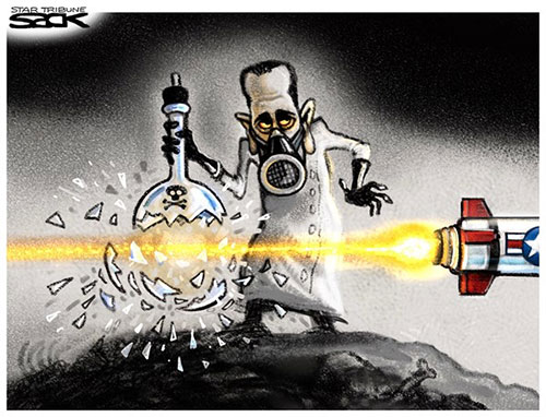 jpg Editorial Cartoon: Syria Chemicals