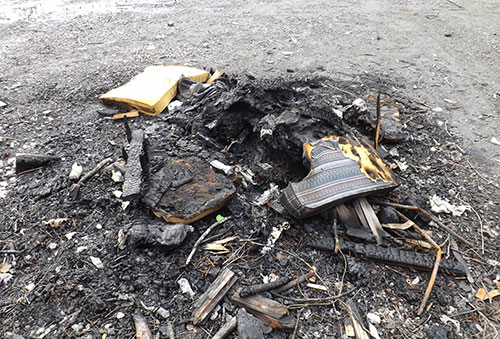 jpg Remains of a burned couch dumped at Whipple Creek