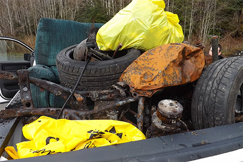 jpg Burned motorcycle and chair found at Whipple Creek