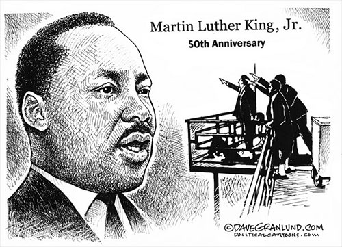 jpg Political Cartoon: 50th Anniversary MLK's Assassination 