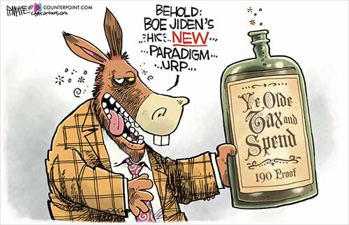 jpg Political Cartoon: Biden's New Paradigm
