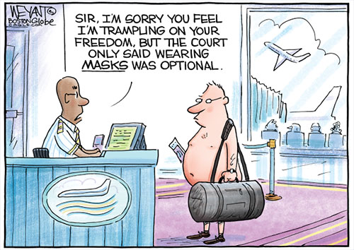 jpg Political Cartoon: Clothing Optional Freedom