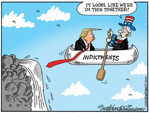 jpg Political Cartoon: Indicting Trump