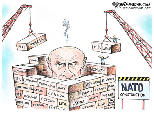 jpg Political Cartoon: NATO construction