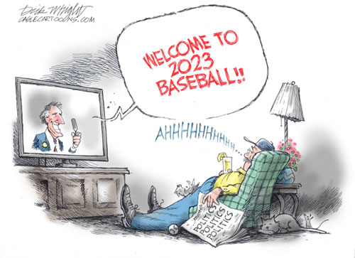 jpg Political Cartoon: Baseball Over Politics