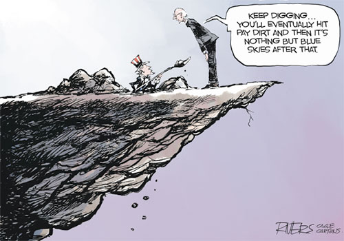 jpg Political Cartoon: Keep Digging
