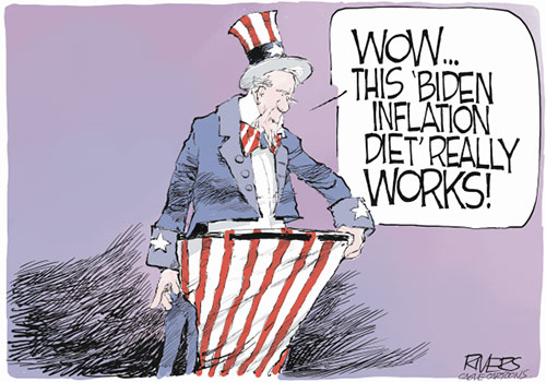 jpg Political Cartoon: Inflation Diet