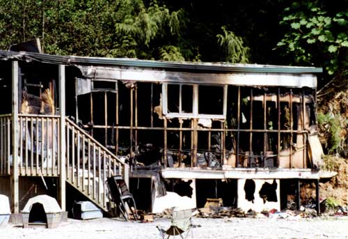 photo Ketchikan home lost to fire