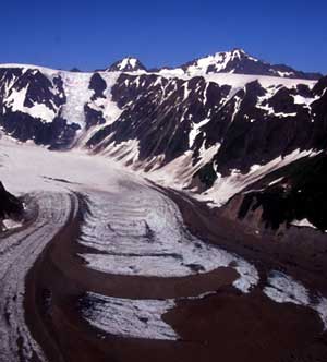 photo southeast Alaska glacier