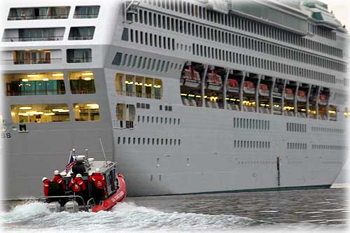 jpg boarding of Sun Princess...