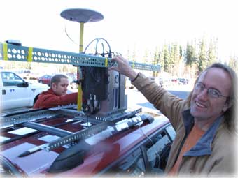 Laser light, GPS, Subaru used for precise glacier measurement