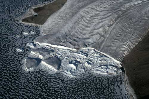 jpg A tidewater glacier calving into Hayes Fiord, on Ellesmere Island in Canadas Arctic