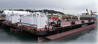 Double Hull Petroleum Tank Barges Headed for Western Alaska