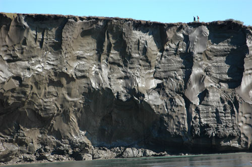 jpg Far north permafrost cliff is one of a kind