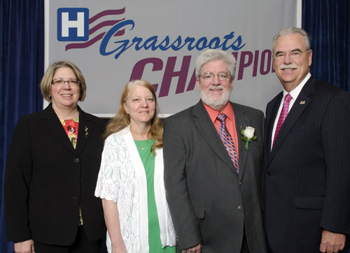 jpg Patrick Branco Receives AHA Grassroots Award