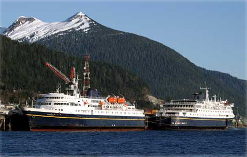 jpg The Matanuska and the Columbia - Ketchikan, Alaska