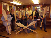 Klawock workshop prepares for the 2014 Paddle to Celebration Canoe Journey 