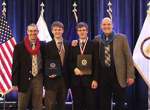 jpg Alaska high school students win top national honors for research