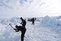 Unmanned aircraft used to survey ice for whalers 