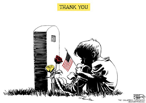 jpg Political Cartoon: Memorial Day Thanks 