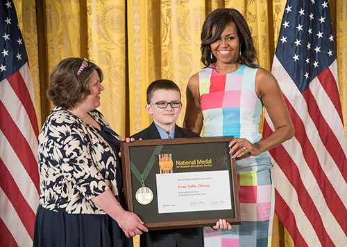 jpg First Lady Michelle Obama Presents National Medal to Exceptional Museums and Libraries at White House Ceremony