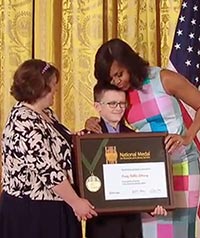 First Lady Michelle Obama Presents National Medal to Exceptional Museums and Libraries at White House Ceremony