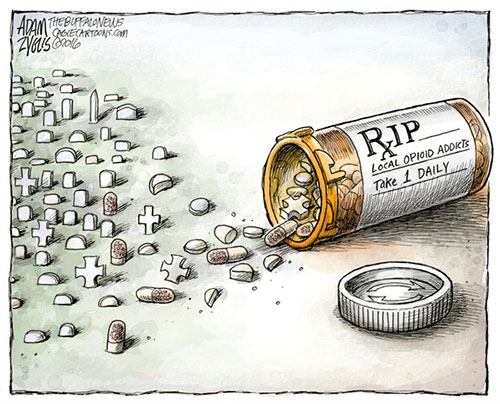 jpg Editorial Cartoon: Opioid Epidemic 