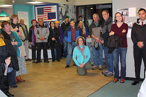jpg Members of the public look on as Ketchikan Community Foundation funds are awarded.