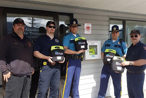 jgp Grant makes possible purchase of 34 automated external defibrillators