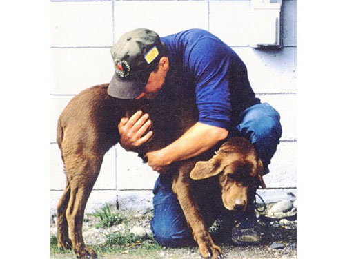 jpg Ned Rozell and Jane in 1997