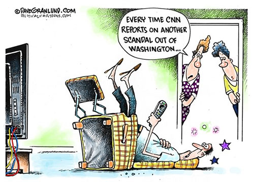 jpg Editorial Cartoon: Washington scandals