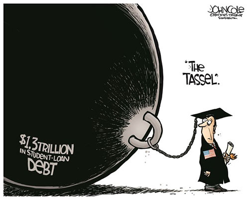 jpg Editorial Cartoon: U.S. student loan debt