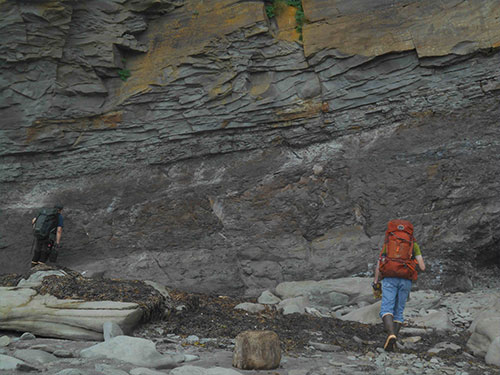 jpg Thick fossil soil in the Chignik Formation at Aniakchak Bay...