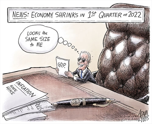 jpg Political Cartoon: Shrinking GDP