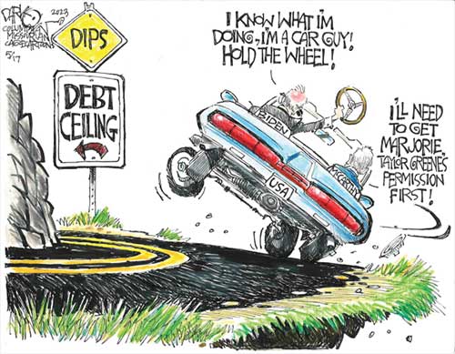 jpg Political Cartoon: Biden VS McCarthy