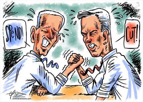 jpg Political Cartoon: Biden VS McCarthy