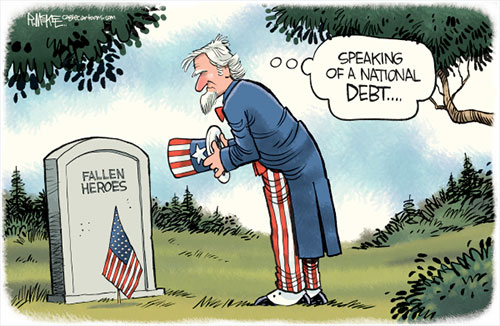 jpg Political Editorial: Memorial Day Debt