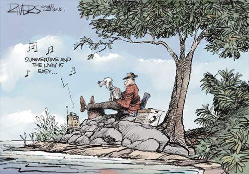 jpg Political Cartoon: Summertime Jazz