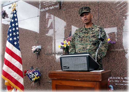 photo Lt. Col Donald Jim, Ketchikan AK Memorial Day