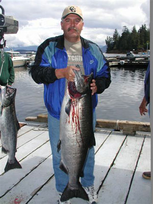 jpg Kevin Johnson & 39.7 pound king salmon