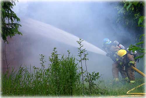 Fire Claims Roosevelt Drive Home