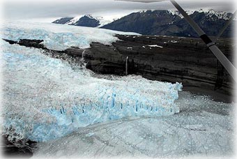 Icy Bay glaciers...