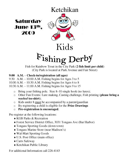 Ketchikan Kids' Fishing Derby