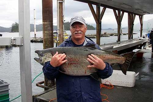 jpg Robert Cunningham holds on through week three to win  63rd Annual Derby with a 42.4-pound king 