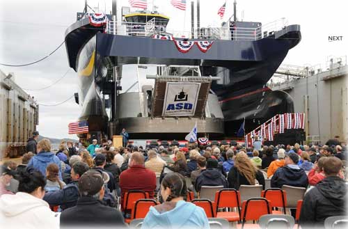 M/V Susitna Christened