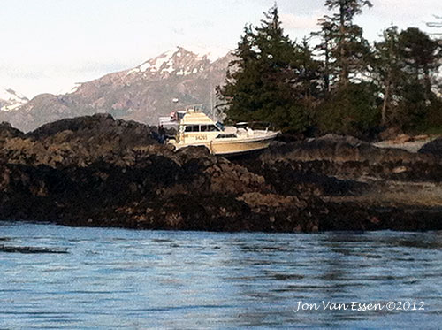 jpg Charter Boat hits Rock Near Ketchikan