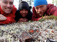 An intriguing rock in the Alaska wilderness