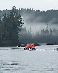 Coast Guard rescues 7 after vessel sinks in Thorne Bay